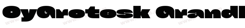 CyGrotesk GrandDemi字体转换 CyGrotesk GrandDemi字体转换